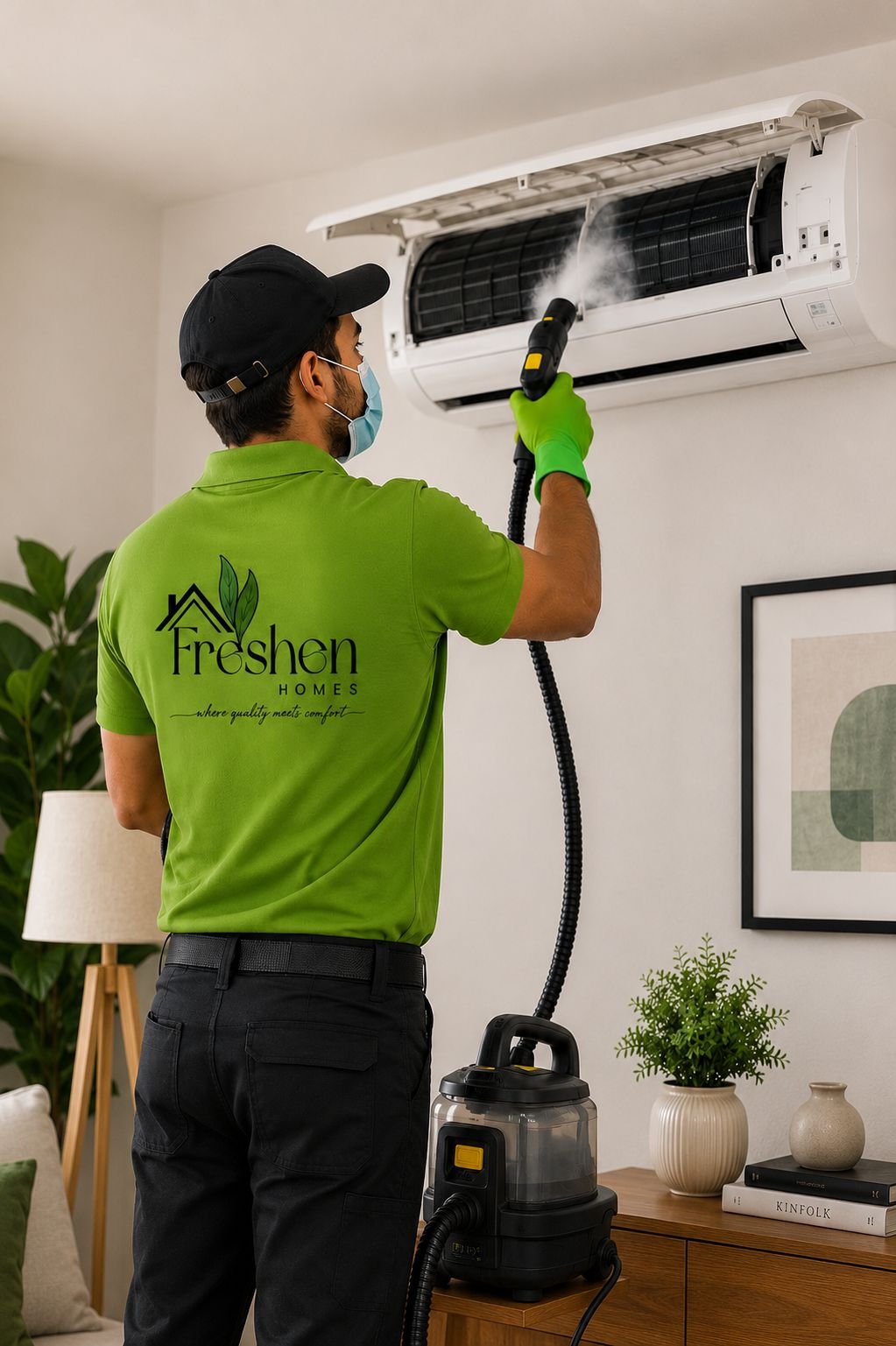 Freshan Homes professional team delivering cleaning and home maintenance services in Texas