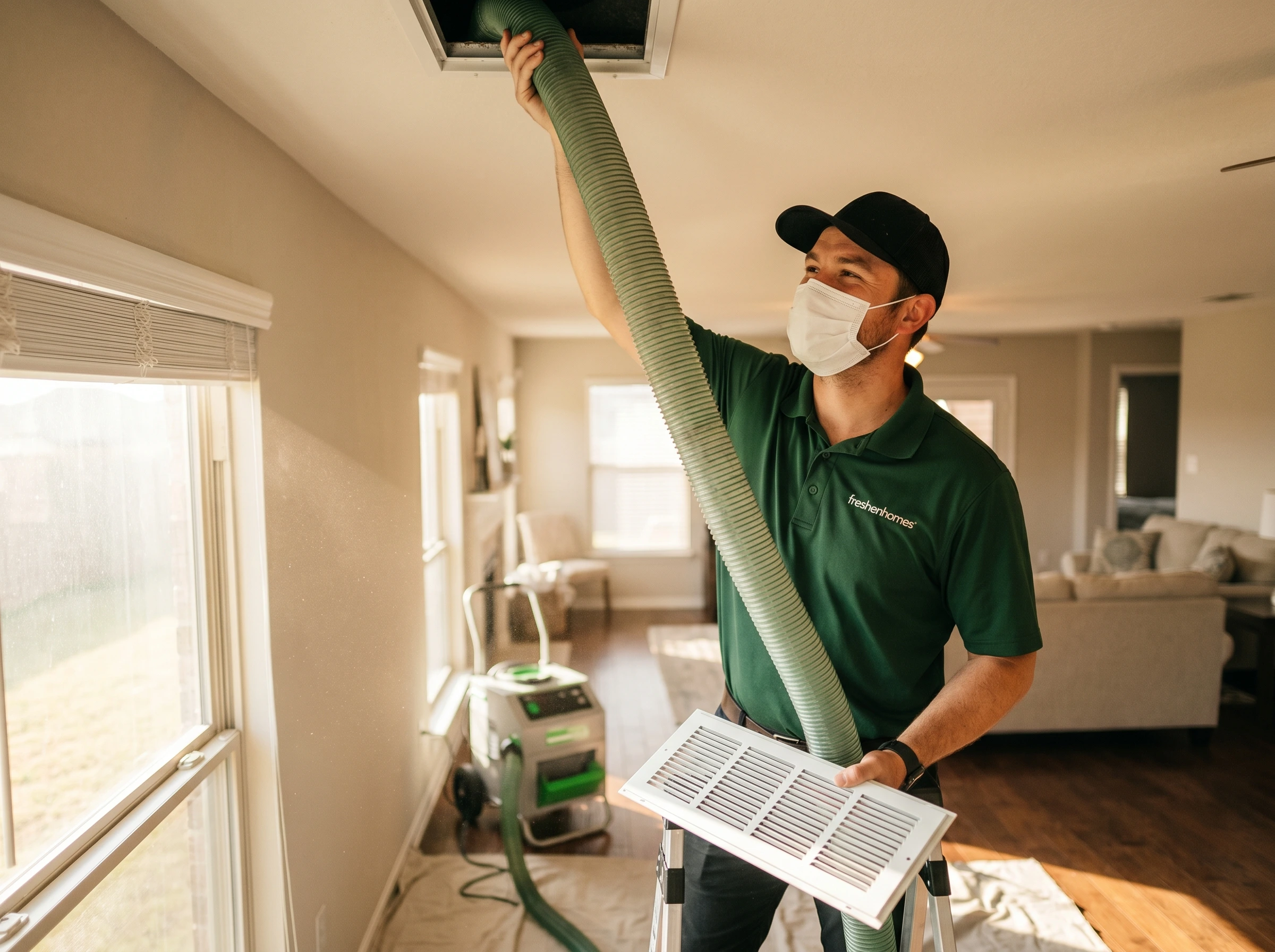 AC duct cleaning