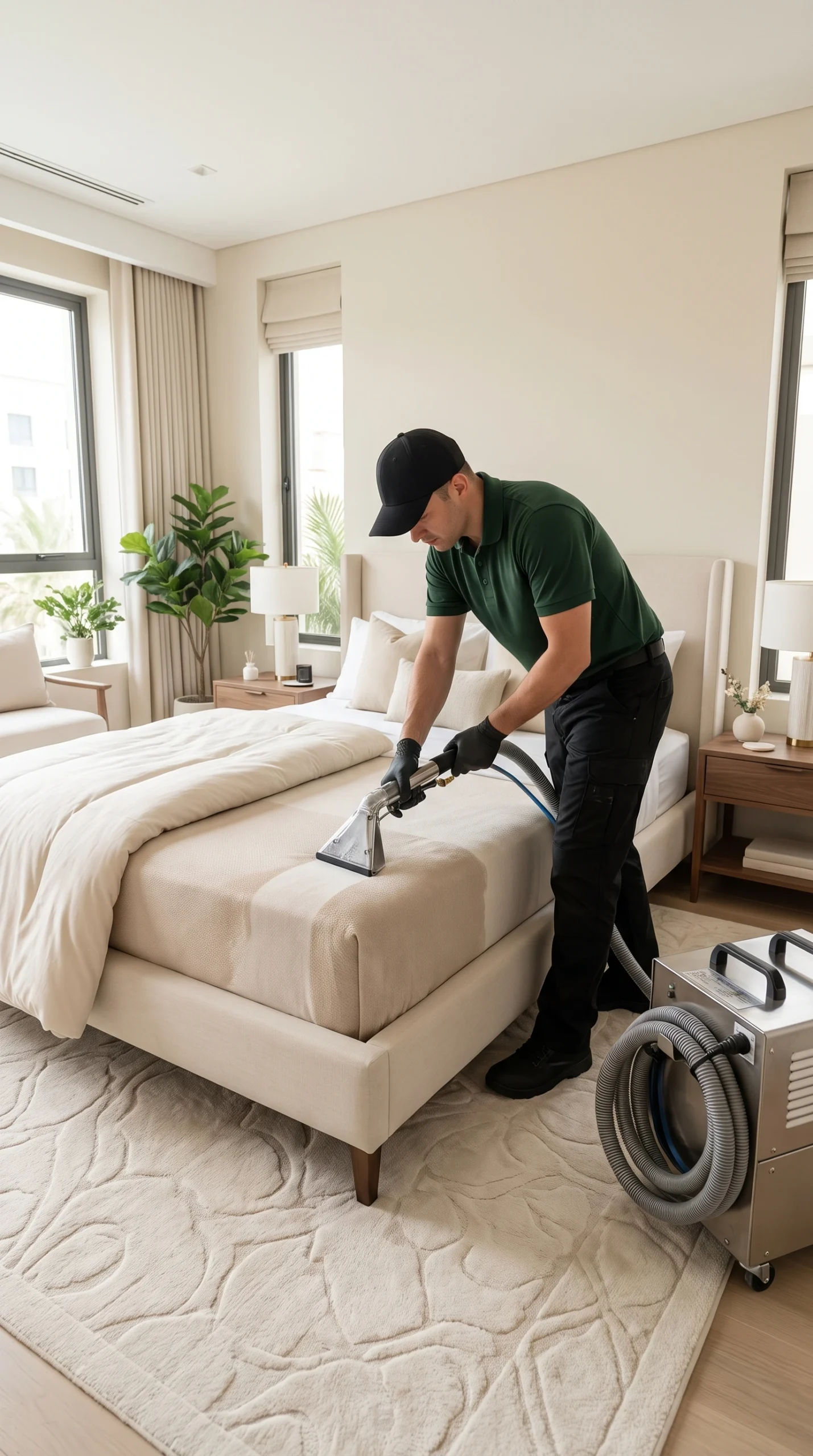 Professional mattress cleaning and dust mite removal services in Dallas Fort Worth by Freshen Homes